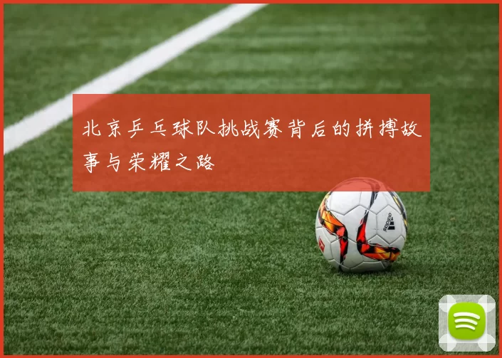 北京乒乓球队挑战赛背后的拼搏故事与荣耀之路