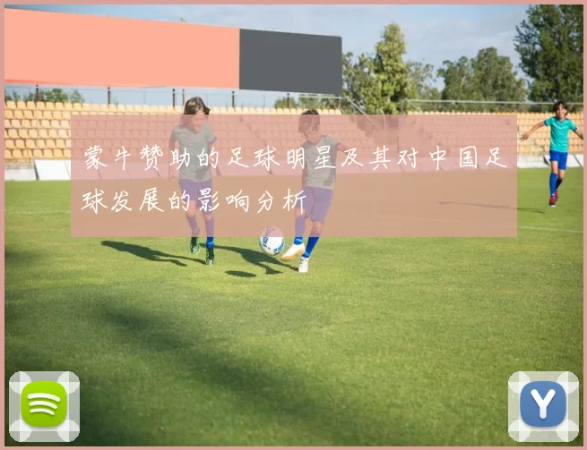 蒙牛赞助的足球明星及其对中国足球发展的影响分析