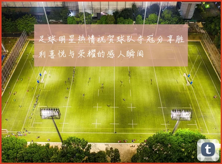 足球明星热情祝贺球队夺冠分享胜利喜悦与荣耀的感人瞬间